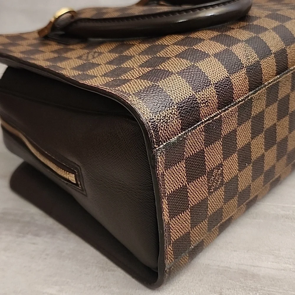 Authentic Louis Vuitton Damier Ebene Triana Bag